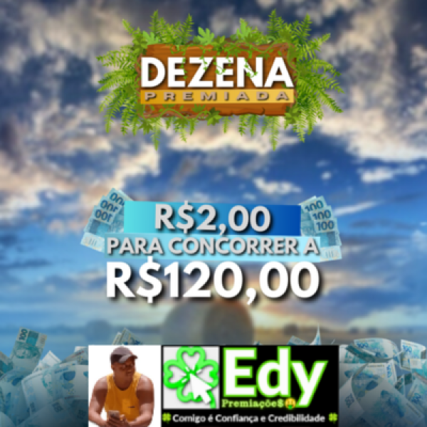 Sorteio Dezenas Premiada 01/03/25 as 19 hs